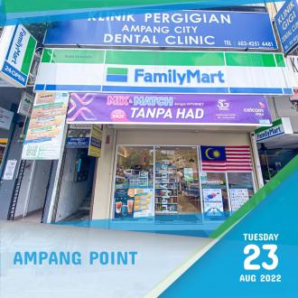 FamilyMart Ampang Point ReOpening Promotion (23 August 2022 - 18 September 2022)