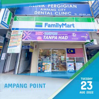 FamilyMart Ampang Point ReOpening Promotion (23 Aug 2022 - 18 Sep 2022)