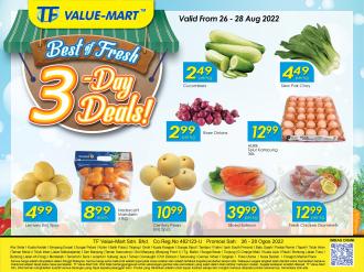 TF Value-Mart Weekend Fresh Items Promotion (26 August 2022 - 28 August 2022)