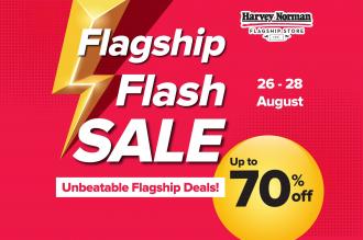 Harvey Norman Flagship Flash Sale Up To 70% OFF (26 August 2022 - 28 August 2022)