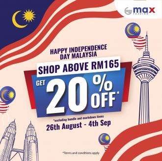Max Fashion Merdeka Promotion (26 August 2022 - 4 September 2022)