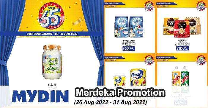 MYDIN Merdeka Weekend Promotion (26 Aug 2022 - 31 Aug 2022)