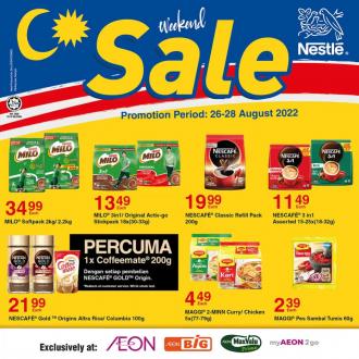 AEON Nestle Weekend Promotion (26 August 2022 - 28 August 2022)