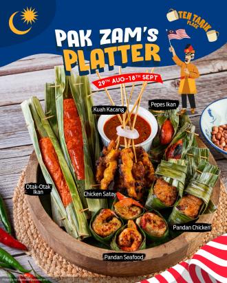 Teh Tarik Place Pak Zam's Platter (29 August 2022 - 18 September 2022)