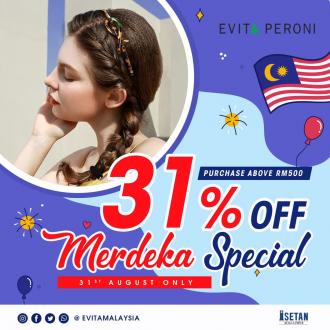 Isetan The Gardens Evita Peroni Merdeka Promotion (31 August 2022 - 31 August 2022)