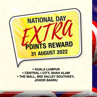 SOGO Extra Points Reward Merdeka Promotion (31 Aug 2022)