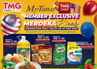 TMG Mart MyTunas & TMGChup Member Merdeka Promotion (31 Aug 2022)