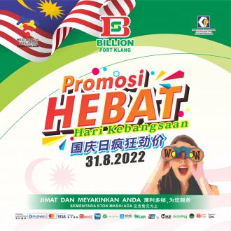 BILLION Port Klang Merdeka Promotion (31 August 2022)