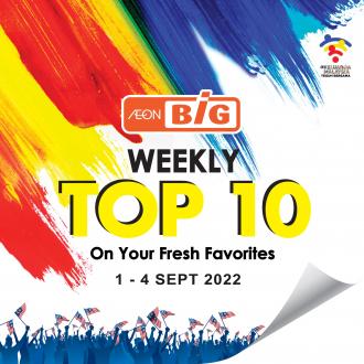 AEON BiG Fresh Produce Weekly Top 10 Promotion (1 September 2022 - 4 September 2022)