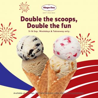 Haagen-Dazs Double The Scoops And Double The Fun Promotion (5 September 2022 - 16 September 2022)