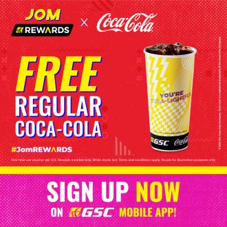 GSC Rewards Member FREE Coca-Cola Promotion (1 September 2022 - 30 September 2022)