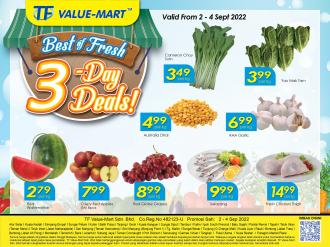 TF Value-Mart Weekend Fresh Items Promotion (2 September 2022 - 4 September 2022)