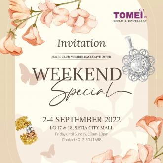 Tomei Setia City Mall Weekend Promotion (2 Sep 2022 - 4 Sep 2022)