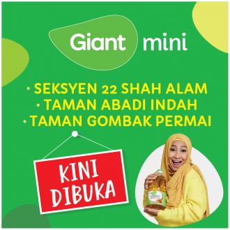 Giant Mini 3 Stores Opening Promotion (2 September 2022 - 6 September 2022)