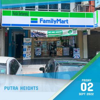 FamilyMart Putra Heights Opening Promotion (2 September 2022 - 2 October 2022)