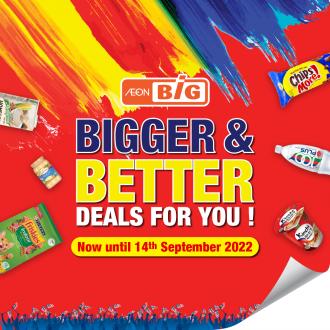 AEON BiG Bigger & Better Deals Promotion (valid until 14 September 2022)