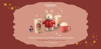 Starbucks Mid-Autumn Win Fuzzy Bunny Collection Promotion (5 September 2022 - 7 September 2022)