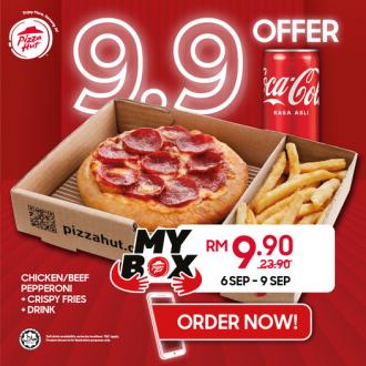 Pizza Hut 9.9 Sale Mybox @ RM9.90 (6 September 2022 - 9 September 2022)