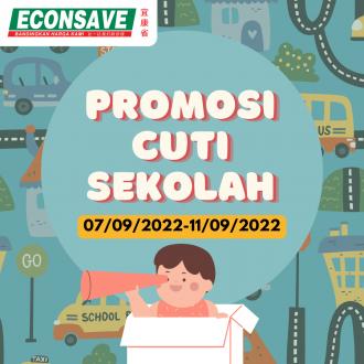 Econsave School Holiday Promotion (7 September 2022 - 11 September 2022)