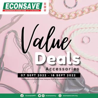 Econsave Accessories Value Deals Promotion (7 September 2022 - 18 September 2022)