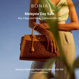 Bonia Malaysia Day Sale at Genting Highlands Premium Outlets (7 September 2022 - 30 September 2022)