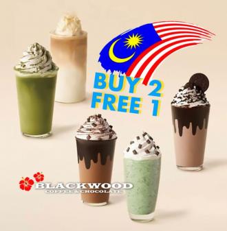 Blackwood Coffee & Chocolate Buy 2 FREE 1 Malaysia Day Promotion (1 September 2022 - 30 September 2022)