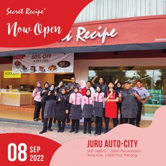 Secret Recipe Juru Auto-City Opening Promotion (8 September 2022 - 21 September 2022)