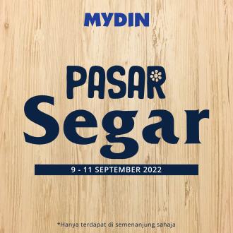 MYDIN Fresh Market Promotion (9 Sep 2022 - 11 Sep 2022)