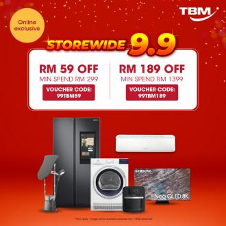 TBM Online 9.9 Sale (9 September 2022 - 11 September 2022)