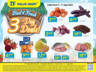 TF Value-Mart Weekend Fresh Items Promotion (9 Sep 2022 - 11 Sep 2022)