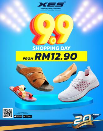 XES Shoes 9.9 Shopping Day Sale (9 September 2022)