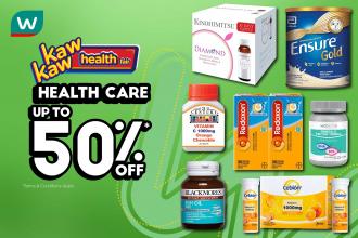 Watsons Health Care Sale Up To 50% OFF (8 September 2022 - 12 September 2022)