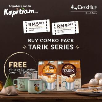 Chek Hup FREE Vintage Collection Green Tarik Mug Promotion (valid until 31 December 9999)