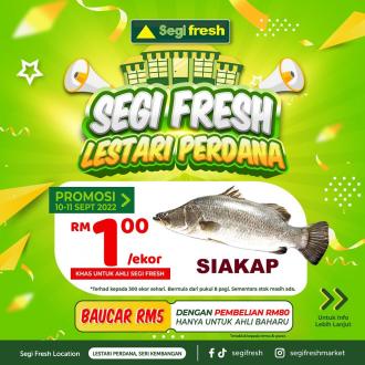 Segi Fresh Lestari Perdana Seri Kembangan Promotion (10 September 2022 - 18 September 2022)