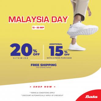 Bata Malaysia Day Sale (12 September 2022 - 22 September 2022)
