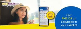 Easybook RM5 Discount Promotion with Touch 'n Go eWallet (1 September 2022 - 30 September 2022)