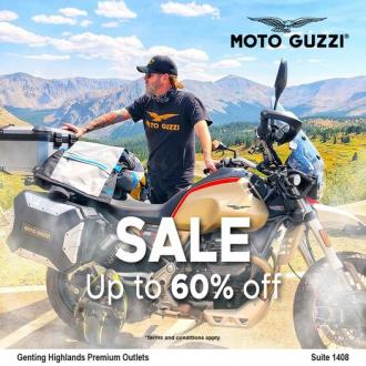 Moto Guzzi Special Sale Up To 60% OFF at Genting Highlands Premium Outlets (12 September 2022 - 30 September 2022)