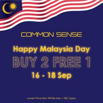 Common Sense Malaysia Day Promotion at Freeport A'Famosa (16 Sep 2022 - 18 Sep 2022)