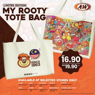 A&W Malaysia Day My Rooty Tote Bag