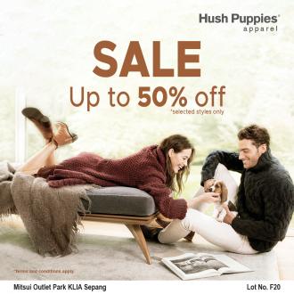 Hush Puppies Apparel Sale Up To 50% OFF at Mitsui Outlet Park