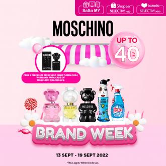 SaSa Moschino Fragrances Promotion (13 September 2022 - 19 September 2022)