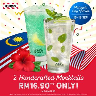 TGI Fridays Sunway Pyramid Malaysia Day Promotion (16 September 2022 - 18 September 2022)