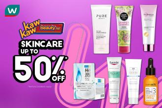 Watsons Skincare Sale Up To 50% OFF (15 September 2022 - 19 September 2022)