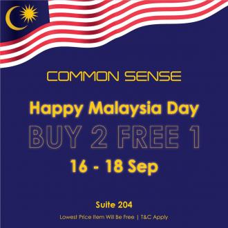 Common Sense Malaysia Day Sale at Johor Premium Outlets (16 Sep 2022 - 18 Sep 2022)
