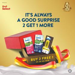 Goodday Milk Fest Buy 2 FREE 1 at Shell Select (24 July 2018 - 28 July 2018)