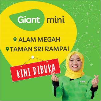 Giant Mini Alam Megah & Taman Sri Rampai Opening Promotion (15 September 2022 - 19 September 2022)