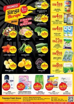 Pasaraya Fresh Grocer Promotion (27 July 2018 - 29 July 2018)