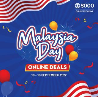 SOGO Malaysia Day Online Deals Promotion (10 September 2022 - 18 September 2022)