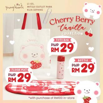 Young Hearts Cherry Berry Vanilla Collection at Mitsui Outlet Park