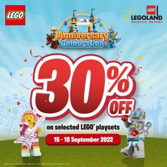 LEGOLAND Anniversary Promotion LEGO Playsets 30% OFF (15 September 2022 - 18 September 2022)